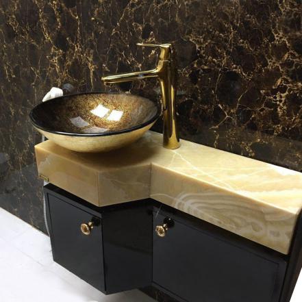 پخش سنگ روشویی طلایی