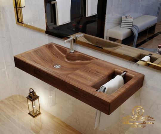 عمده فروشی روشویی طرح چوب ارزان