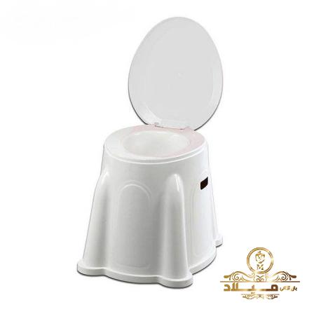 پخش مستقیم توالت فرنگی پلاستیکی دور پوشیده