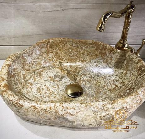 مراحل تولید انواع روشویی سنگی