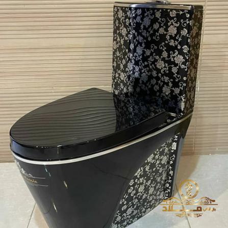 تامین عمده توالت فرنگی مشکی کوچک