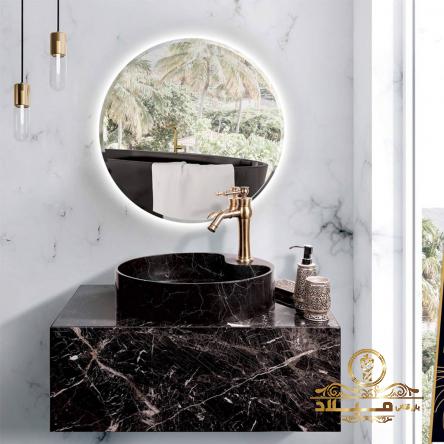 عوامل موثر بر قیمت روشویی با سنگ گرانیت تیتانیوم