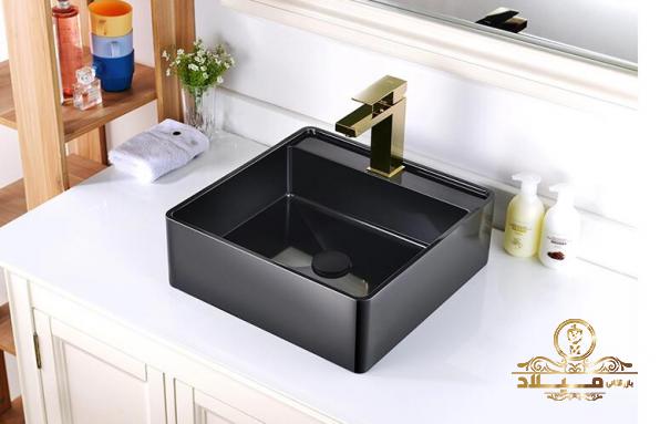 بازار فروش روشویی استیل مشکی با کیفیتی بی نظیر