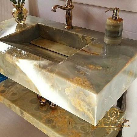 بررسی تاثیر نرخ ارز برقیمت روشویی سنگی مرمر آبی کبود