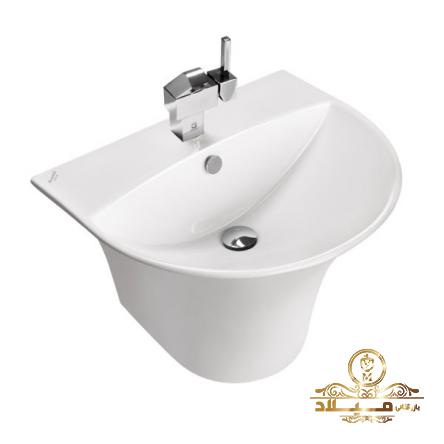 تاثیر نرخ ارز بر قیمت روشویی نیم پایه مدل سندی