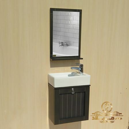 قیمت خرید روشویی کابینت دار سفید قهوه ای با بهترین کیفیت