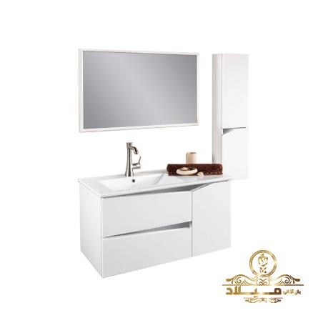 بررسی نحوه پخش روشویی کابینت دار درجه یک