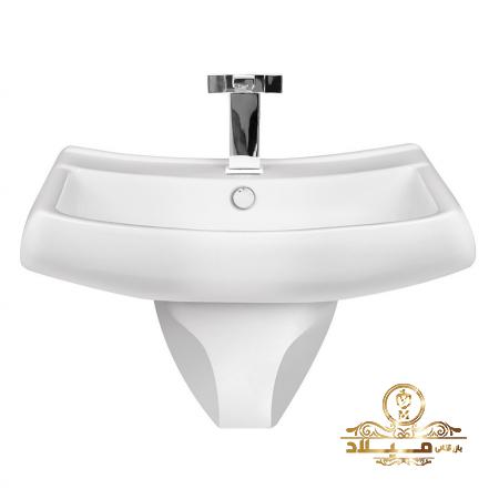 خرید روشویی نیم پایه مدل Angel از معتبرترین فروشنده