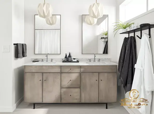 قیمت روشویی کابینت دار pvc ترک در فروشگاههای معتبر