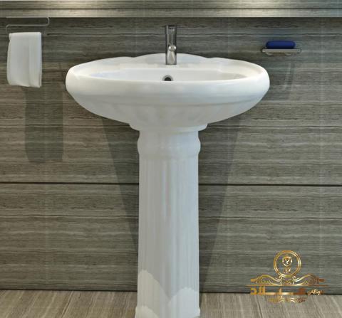 سفارش کلی روشویی سرامیکی پایه دار ارزان