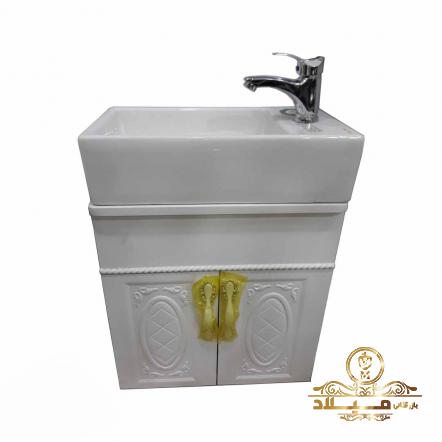 علل تفاوت قیمت روشویی کابینت دار دیواری 60 سانت در بازار