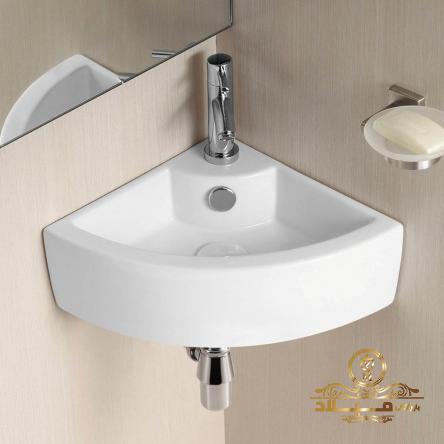 فروشگاه مرکزی روشویی سه گوش بدون پایه