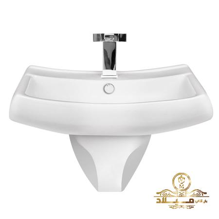 پخش مستقیم روشویی سرامیکی بدون پایه