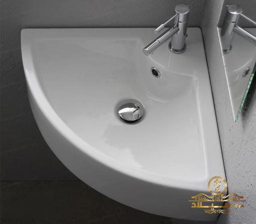 عرضه کننده انواع روشویی دیواری سه گوش