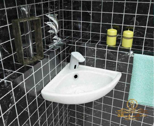 شرکت توزیع روشویی گوشه بدون پایه